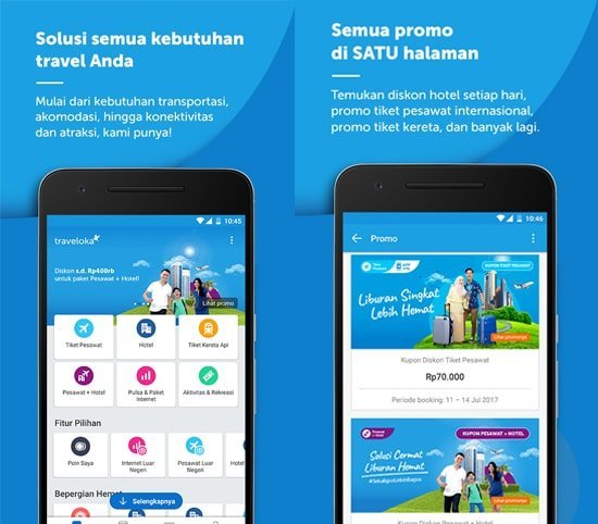 Aplikasi pesan tiket wisata